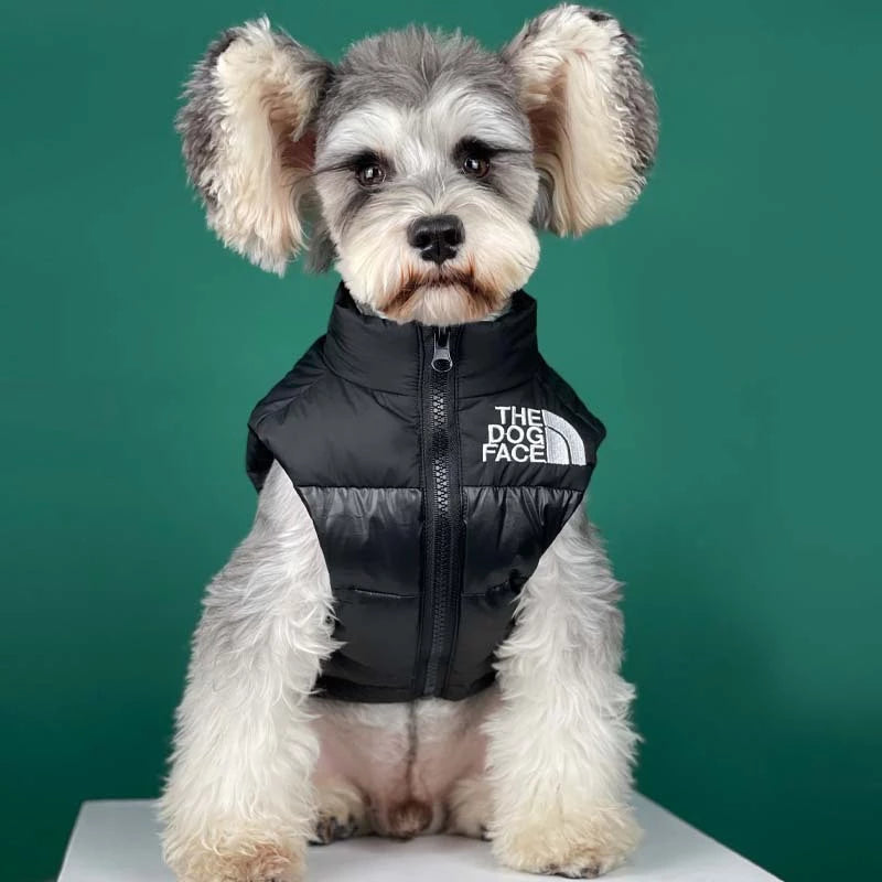 The Dog Face Retro Nuptse Bodywarmer